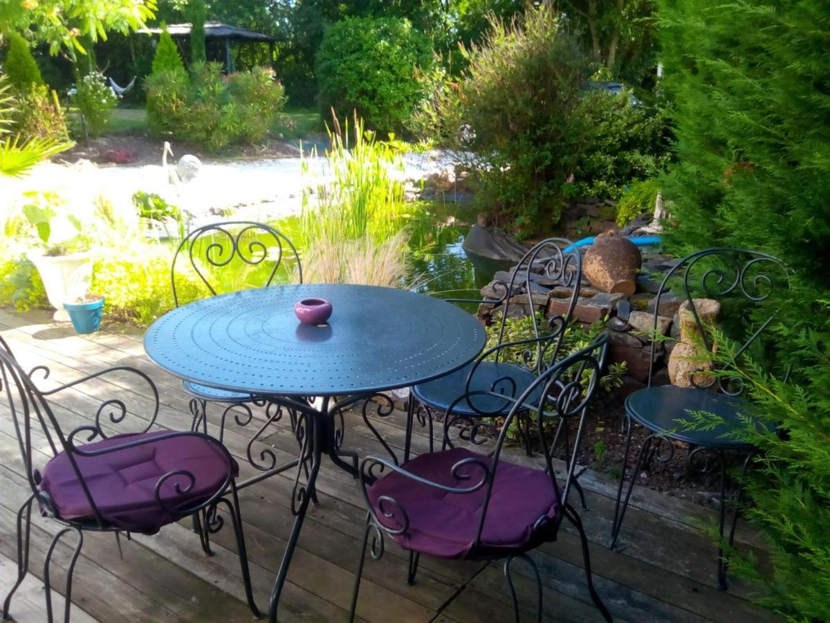 Mas Des Vignes Piscine Chauffee Bed & Breakfast Le Champ-Saint-Pere Exterior foto