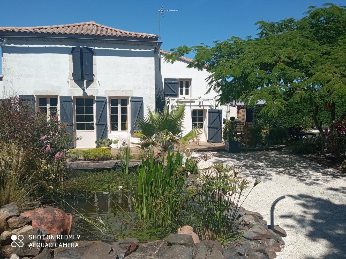 Mas Des Vignes Piscine Chauffee Bed & Breakfast Le Champ-Saint-Pere Exterior foto