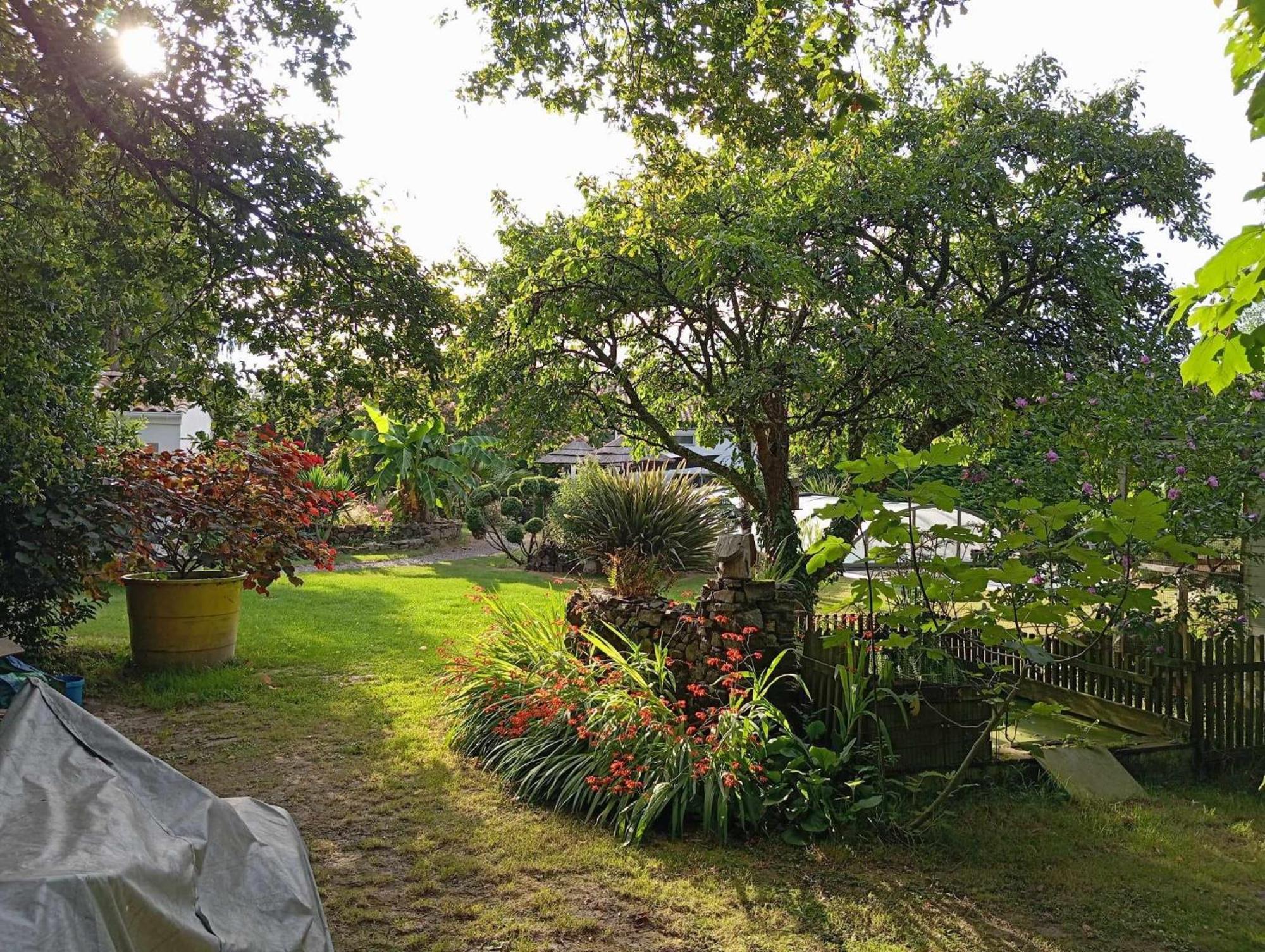 Mas Des Vignes Piscine Chauffee Bed & Breakfast Le Champ-Saint-Pere Exterior foto