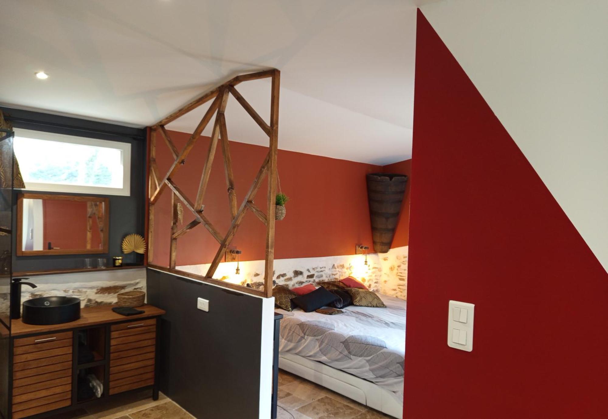 Mas Des Vignes Piscine Chauffee Bed & Breakfast Le Champ-Saint-Pere Exterior foto
