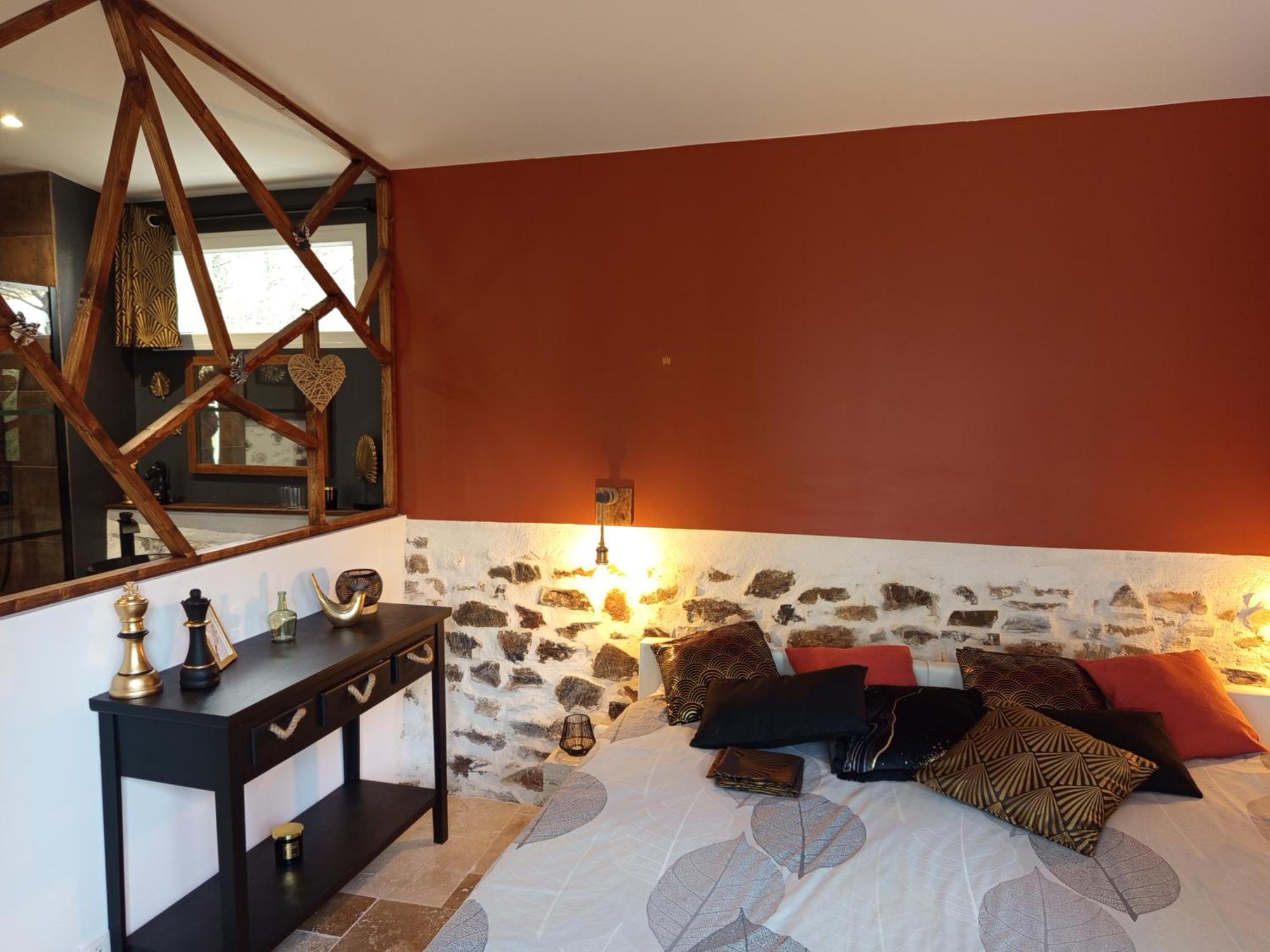 Mas Des Vignes Piscine Chauffee Bed & Breakfast Le Champ-Saint-Pere Exterior foto